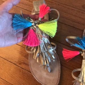 Lilly Pulitzer Sandals, 6.5.